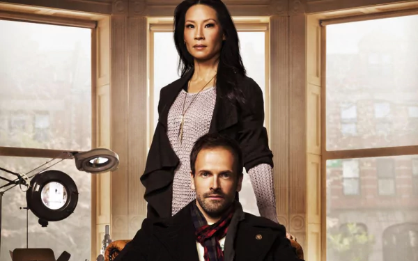 Lucy Liu Dr. Joan Watson Jonny Lee Miller Sherlock Holmes Elementary (TV Show) TV Show Elementary HD Desktop Wallpaper | Background Image