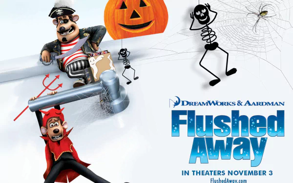 movie Flushed Away HD Desktop Wallpaper | Background Image