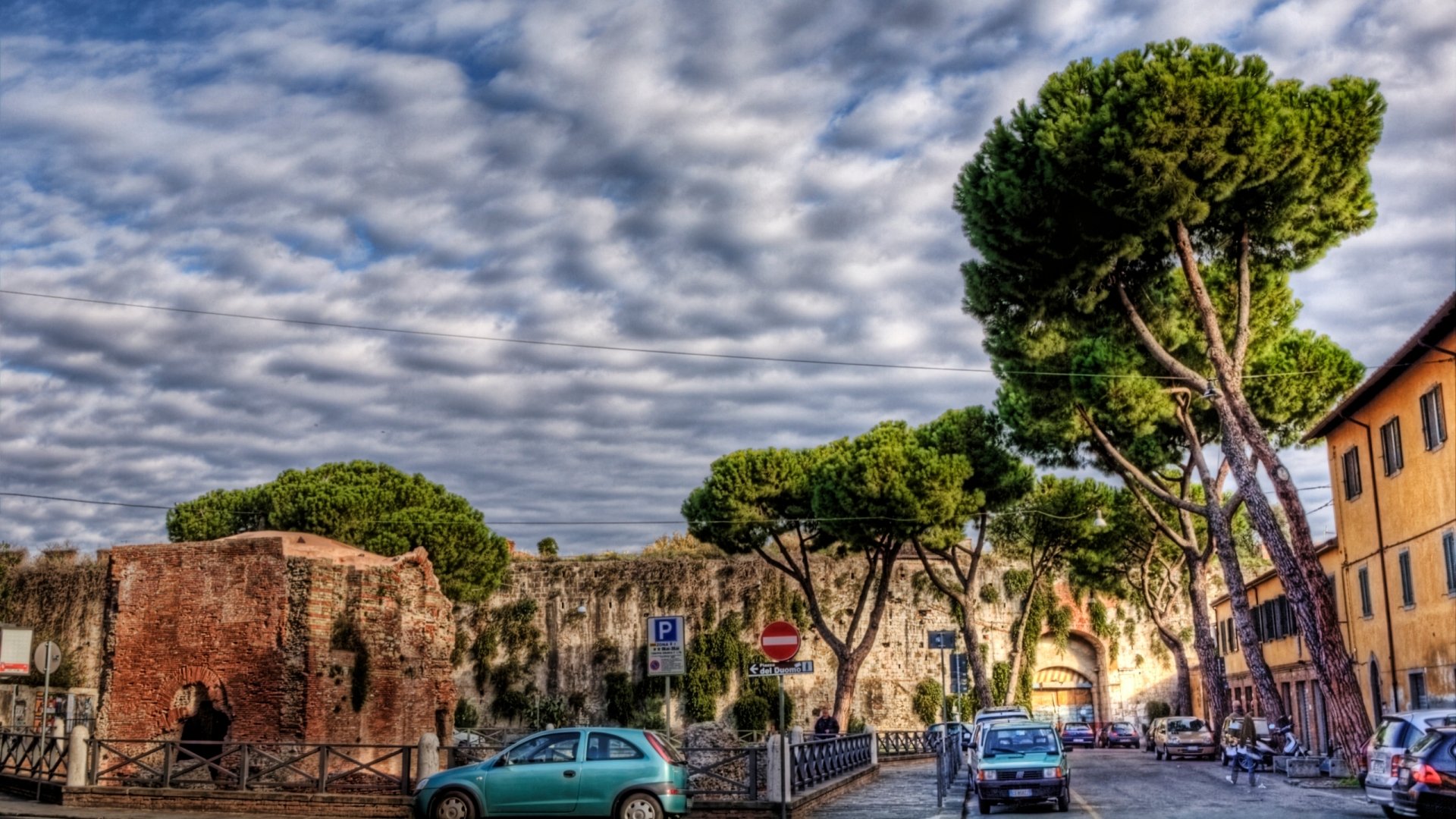 Download Man Made Pisa HD Wallpaper