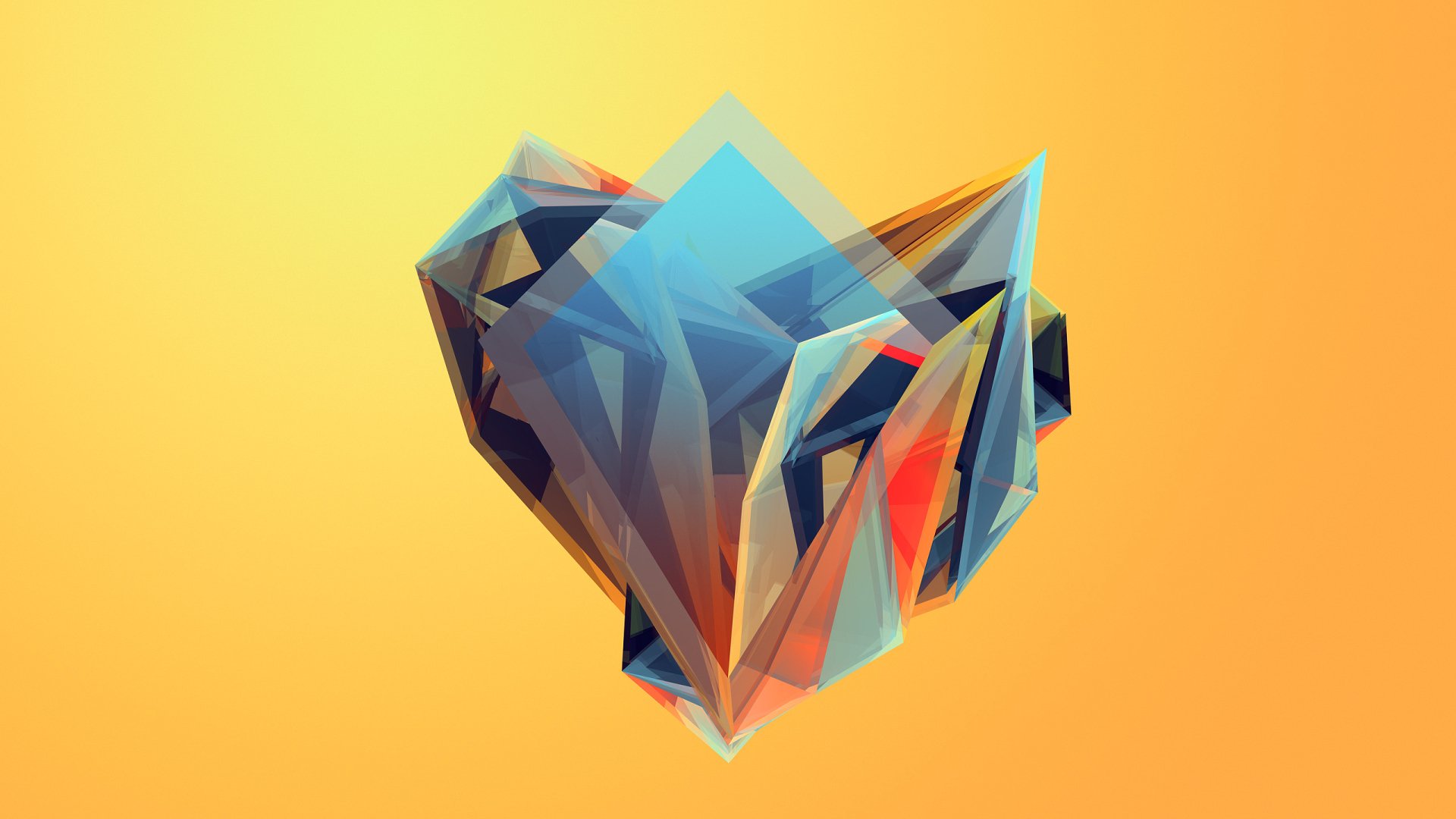 Download Abstract Facets HD Wallpaper by Justin Maller