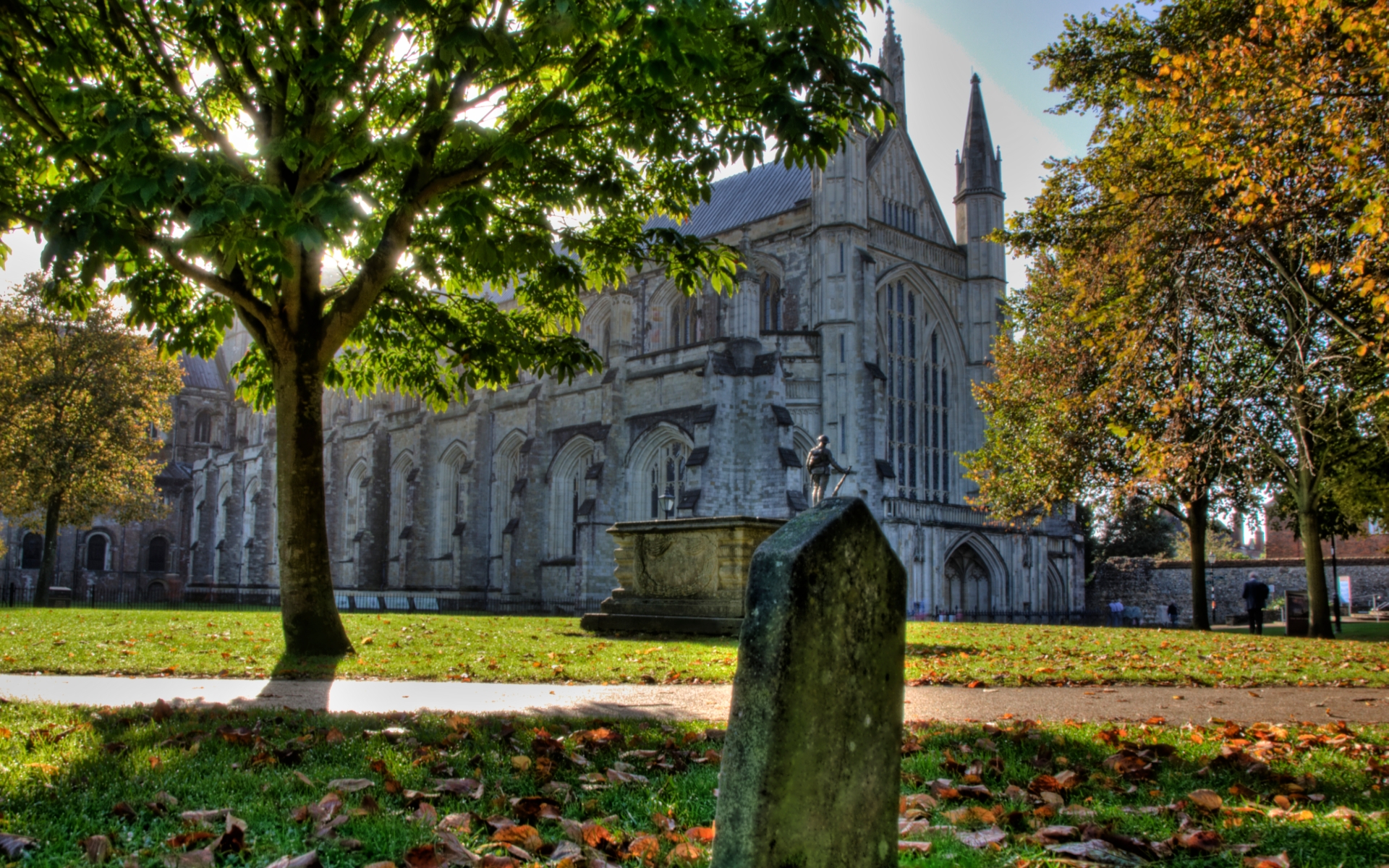 Religious Winchester Cathedral HD Wallpaper | Background Image