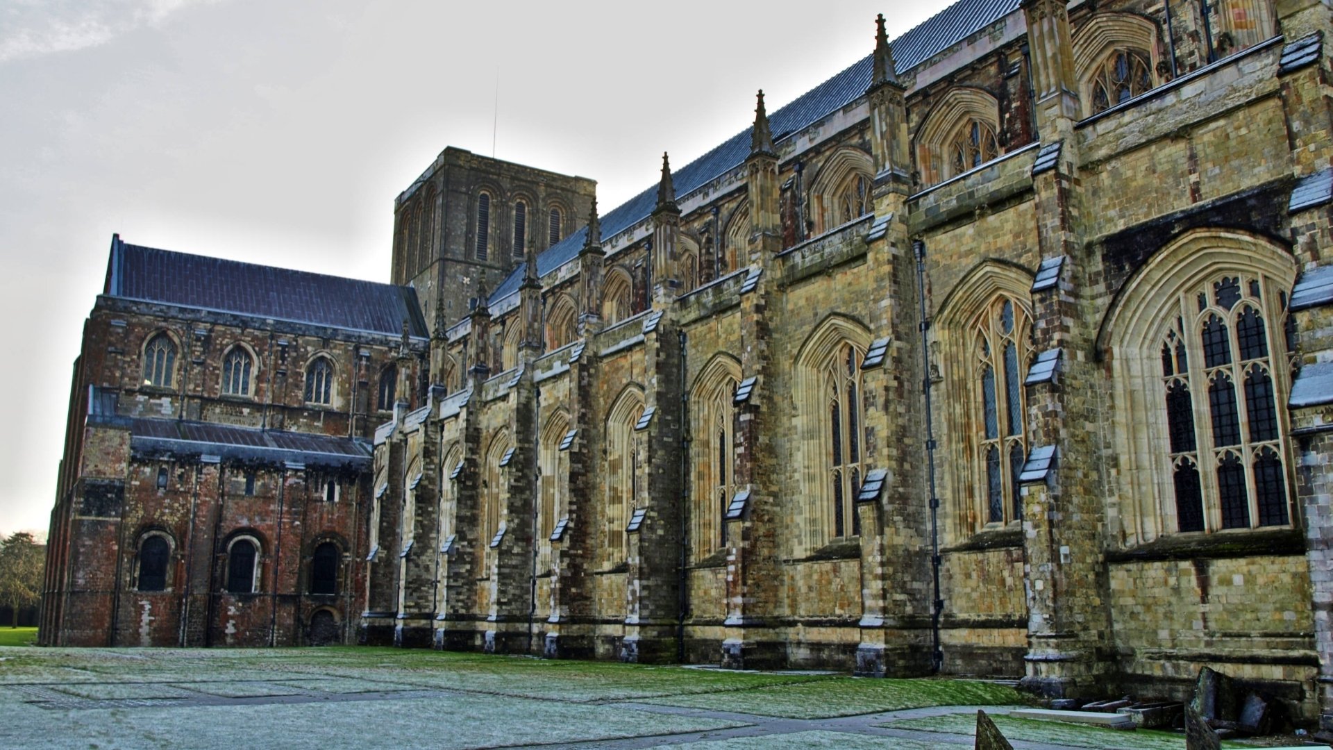 Religious Winchester Cathedral HD Wallpaper