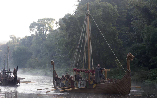 Vikings (2013) drakkar TV Show HD Desktop Wallpaper | Background Image