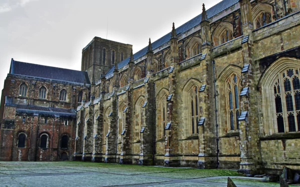 religious Winchester Cathedral HD Desktop Wallpaper | Background Image