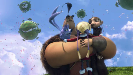 Zoé (Dragon Hunters) Lian-chu Gwizdo (Dragon Hunters) movie Dragon Hunters HD Desktop Wallpaper | Background Image