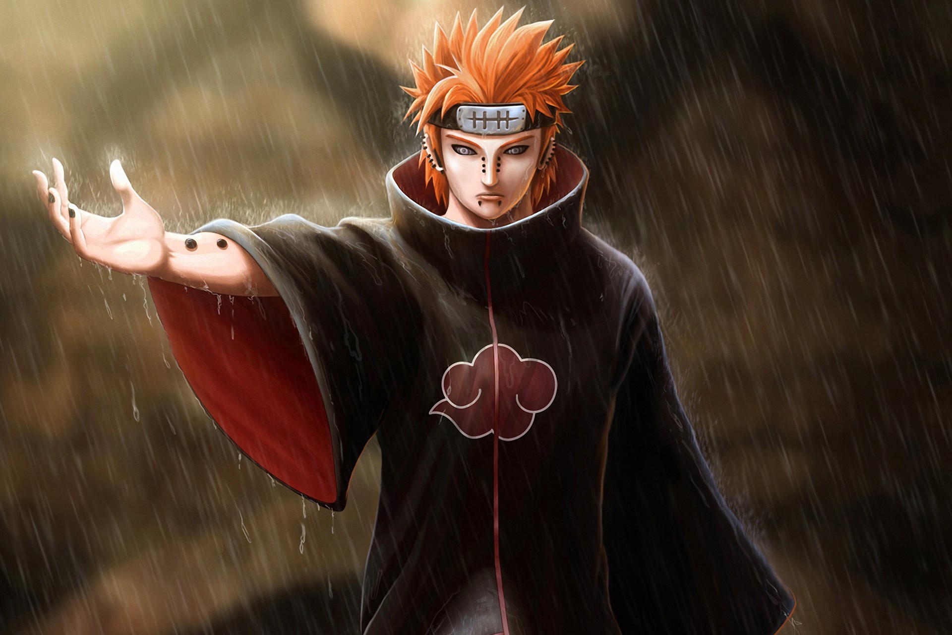 Nuvem Akatsuki - Naruto  Akatsuki, Papel de parede naruto, Animes