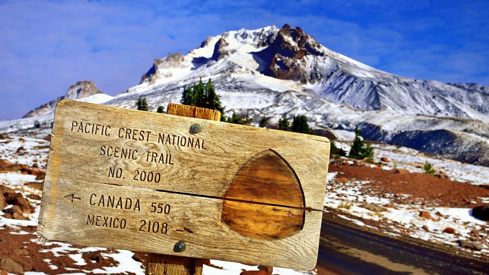 Download Nature Mount Hood HD Wallpaper