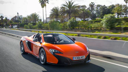 orange car supercar car McLaren McLaren 650S vehicle McLaren 650S Spider HD Desktop Wallpaper | Background Image