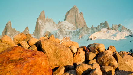 nature Mount Fitz Roy HD Desktop Wallpaper | Background Image