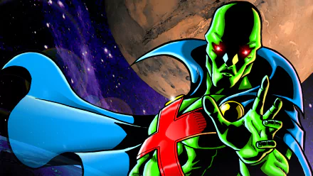 Comic Martian Manhunter HD Desktop Wallpaper | Background Image