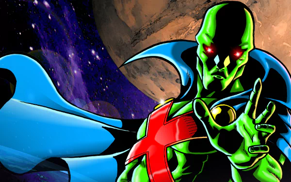 Comic Martian Manhunter HD Desktop Wallpaper | Background Image