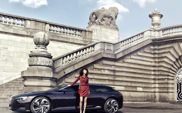 Citroën vehicle Citroën Numero 9 Concept HD Desktop Wallpaper | Background Image