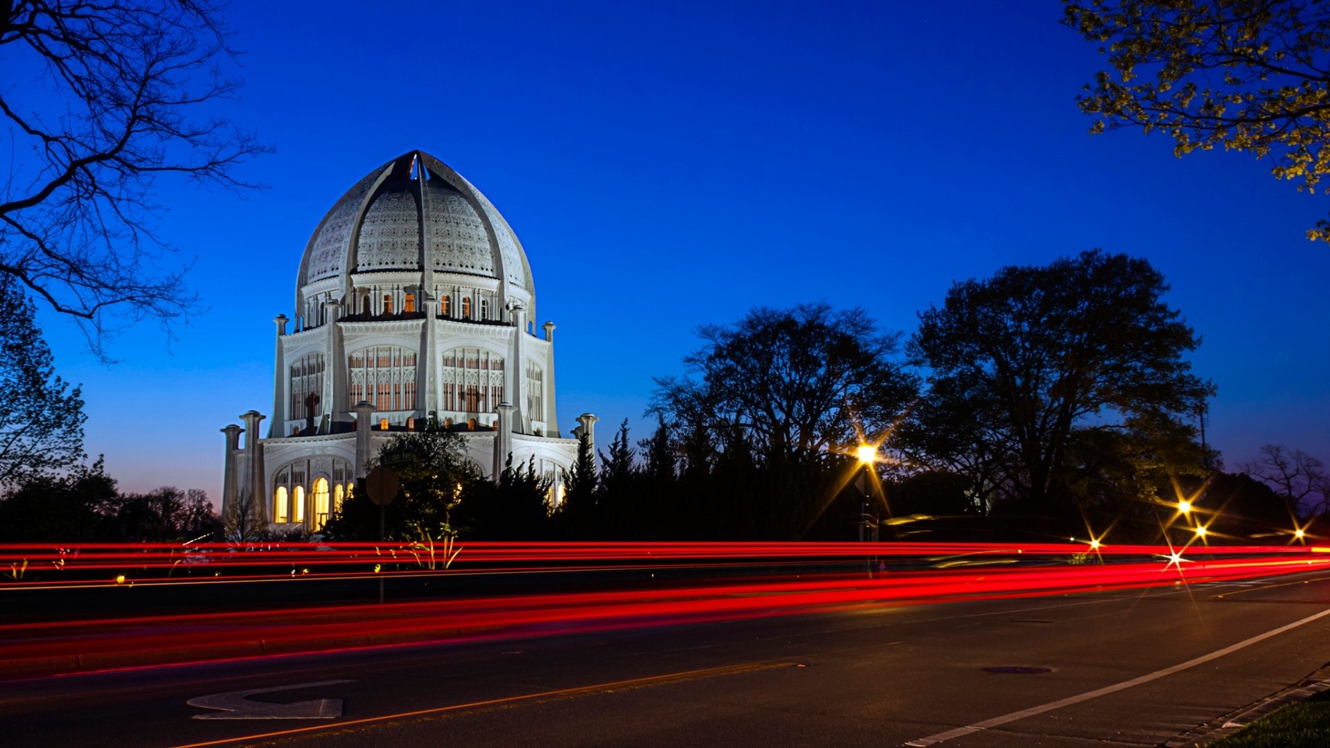 Download Religious Baha'i Temple HD Wallpaper