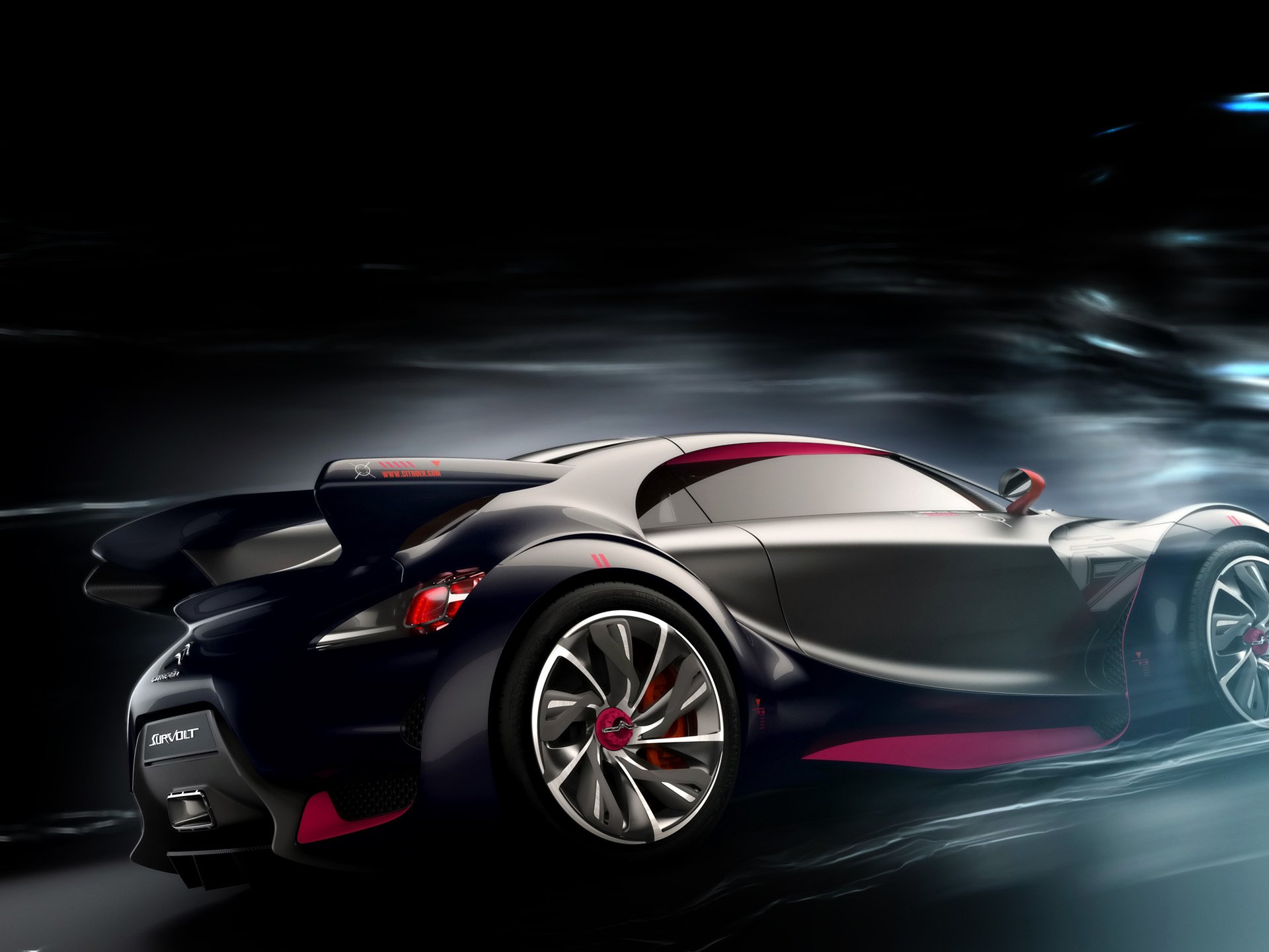 Download Citroën Vehicle Citroen Survolt Concept HD Wallpaper