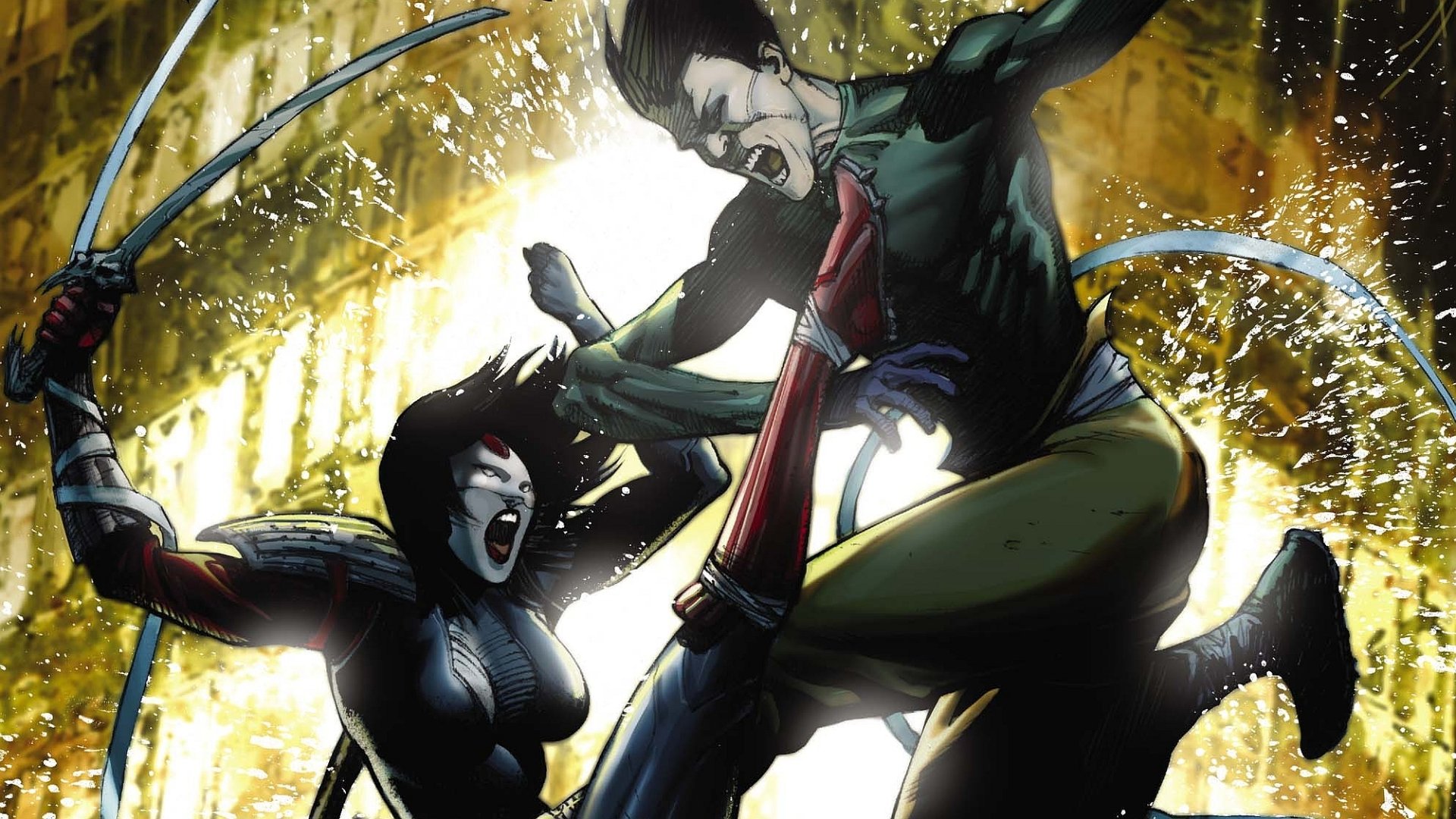 Download Comic Katana (DC Comics) HD Wallpaper