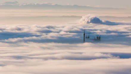 religious Basilica of Notre-Dame de Fourvière HD Desktop Wallpaper | Background Image