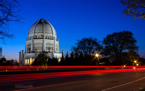 religious baha'i temple HD Desktop Wallpaper | Background Image