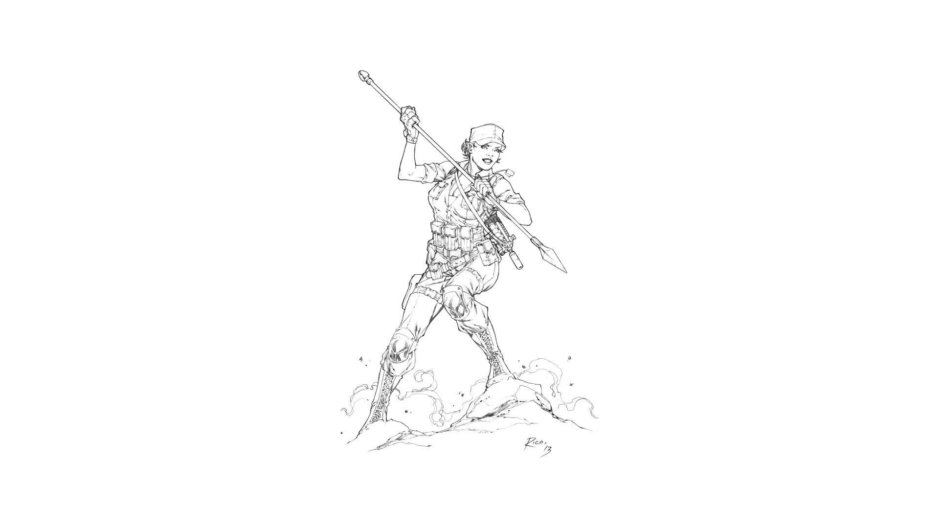 Download Lady Jaye Comic G.I. Joe 8k Ultra HD Wallpaper