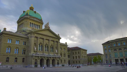 man made Swiss Parliament Building HD Desktop Wallpaper | Background Image