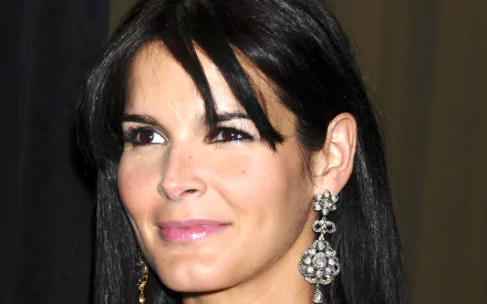 American actress Celebrity Angie Harmon HD Desktop Wallpaper | Background Image