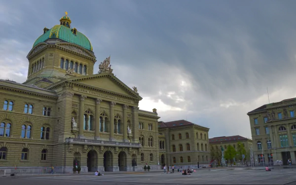 man made Swiss Parliament Building HD Desktop Wallpaper | Background Image