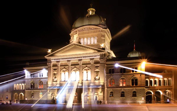 man made Swiss Parliament Building HD Desktop Wallpaper | Background Image