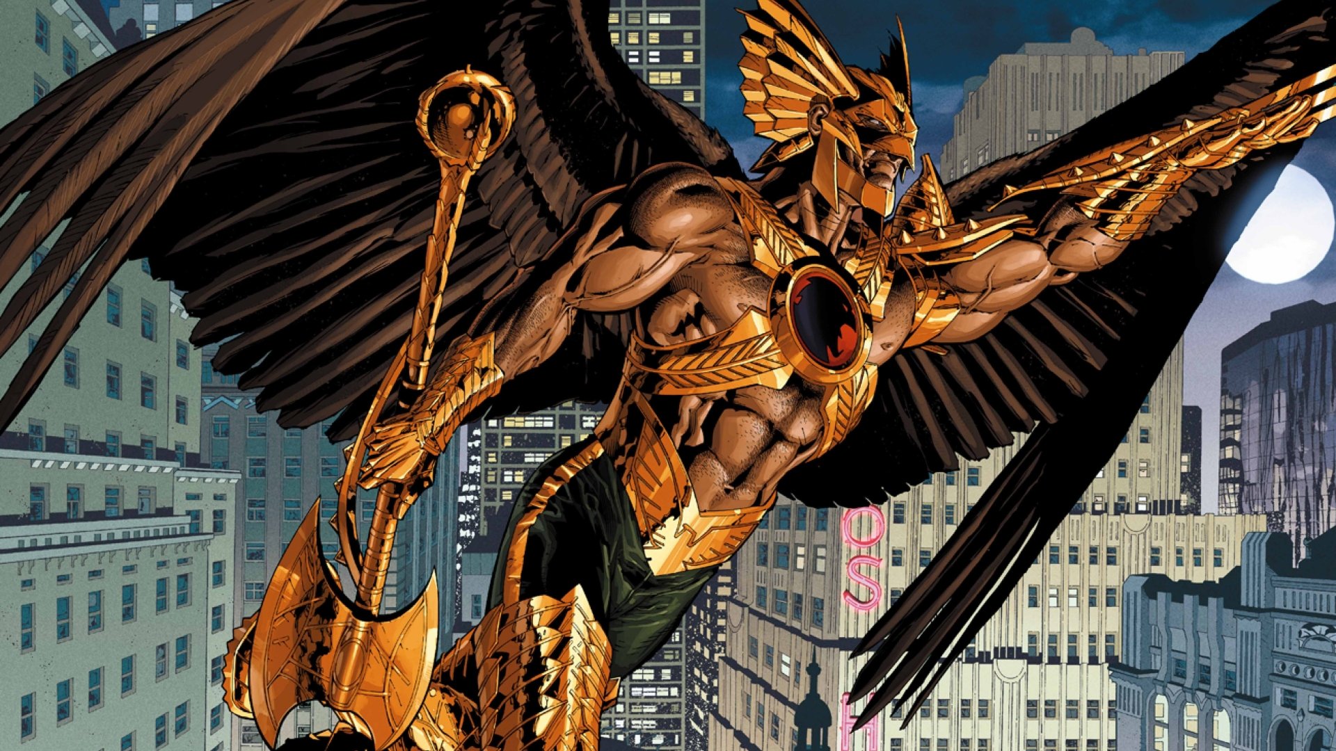 Download Hawkman (DC Comics) Katar Hol The New 52 DC Comics Comic Hawkman 4k Ultra HD Wallpaper