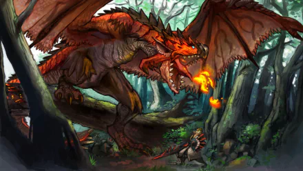video game Monster Hunter HD Desktop Wallpaper | Background Image