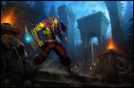 World of Warcraft video game World Of Warcraft: The Burning Crusade HD Desktop Wallpaper | Background Image
