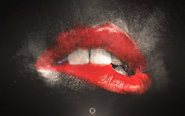 artistic lips HD Desktop Wallpaper | Background Image