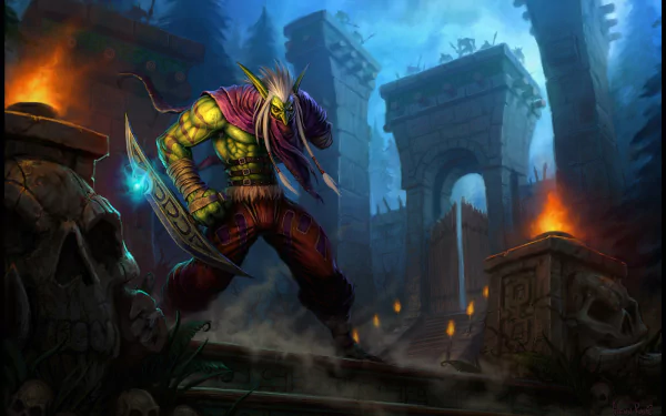 World of Warcraft video game World Of Warcraft: The Burning Crusade HD Desktop Wallpaper | Background Image