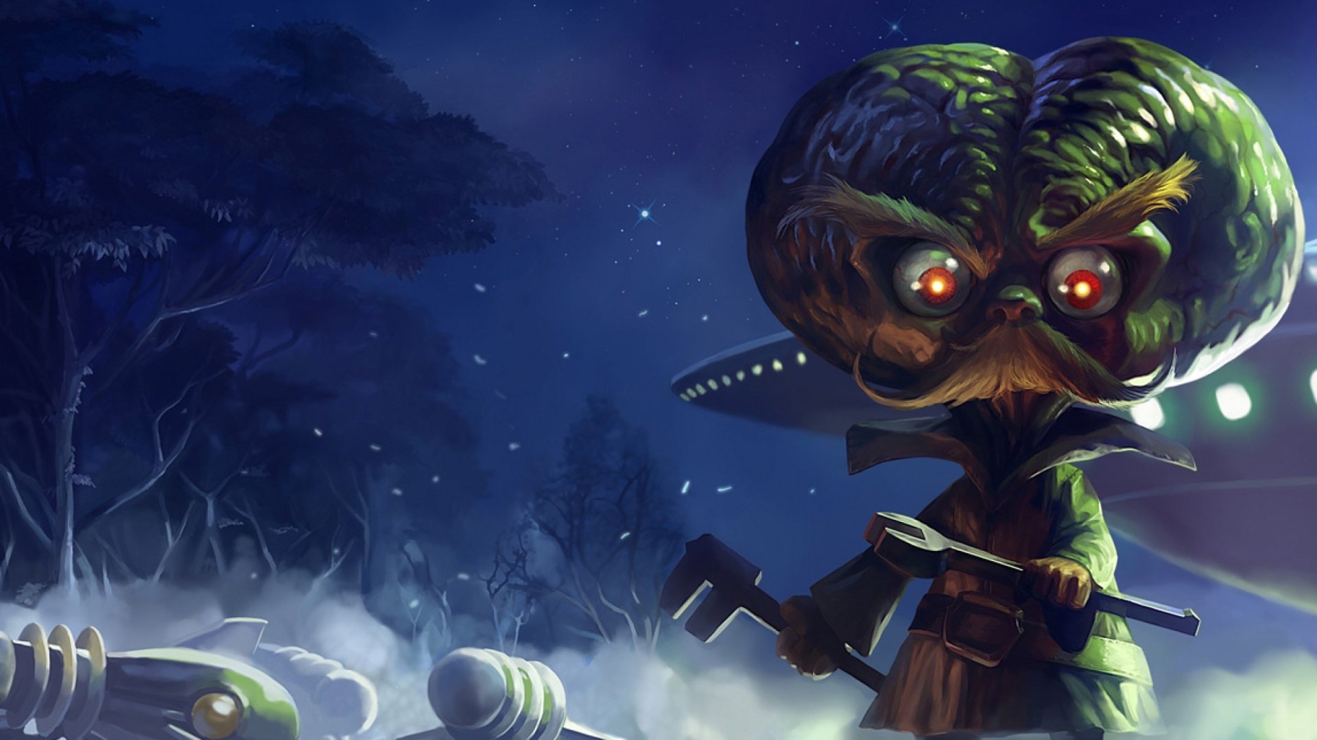 Download Heimerdinger (League Of Legends) Video Game League Of Legends HD Wallpaper