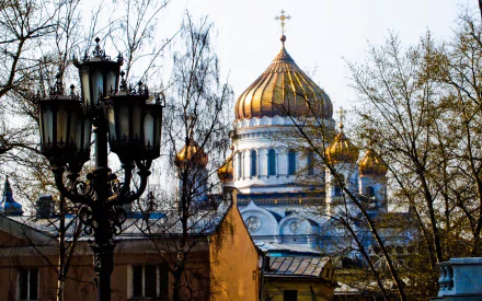 religious Cathedral of Christ the Saviour HD Desktop Wallpaper | Background Image