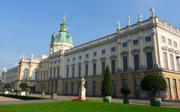 man made Charlottenburg Palace HD Desktop Wallpaper | Background Image