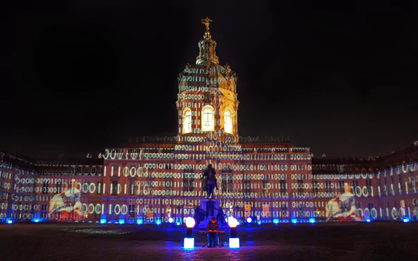 man made Charlottenburg Palace HD Desktop Wallpaper | Background Image