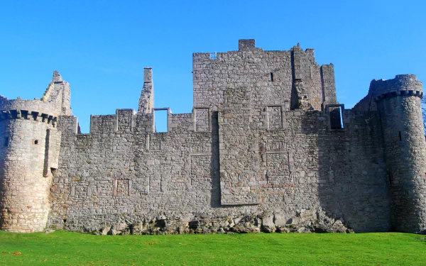 man made Craigmillar Castle HD Desktop Wallpaper | Background Image