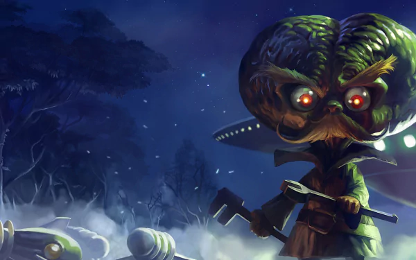 Heimerdinger (League Of Legends) video game League Of Legends HD Desktop Wallpaper | Background Image