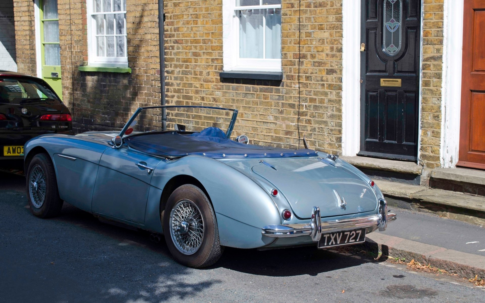 Download Vehicle Austin-Healey 100 HD Wallpaper