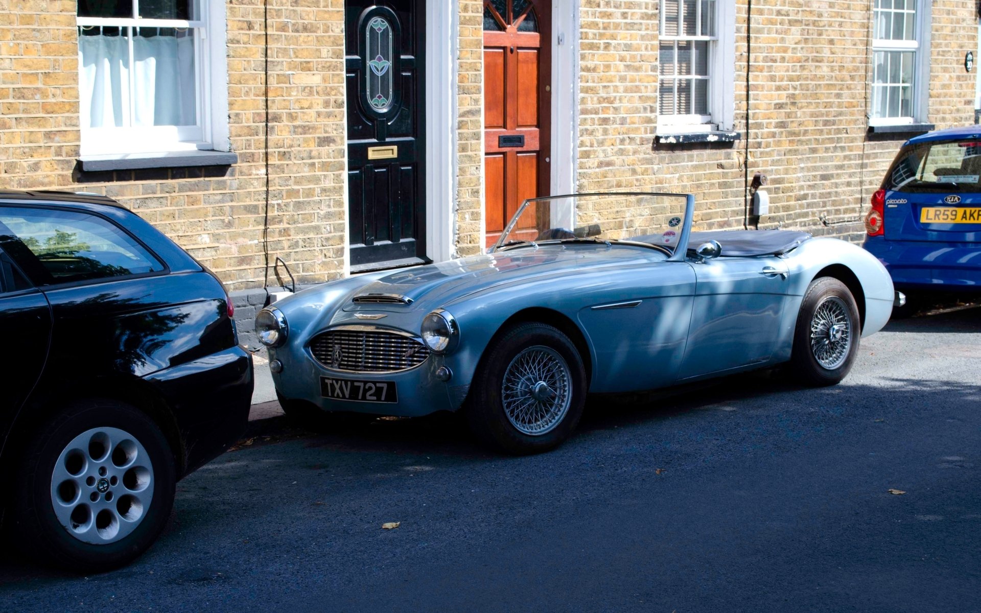 Download Vehicle Austin-Healey 100 HD Wallpaper