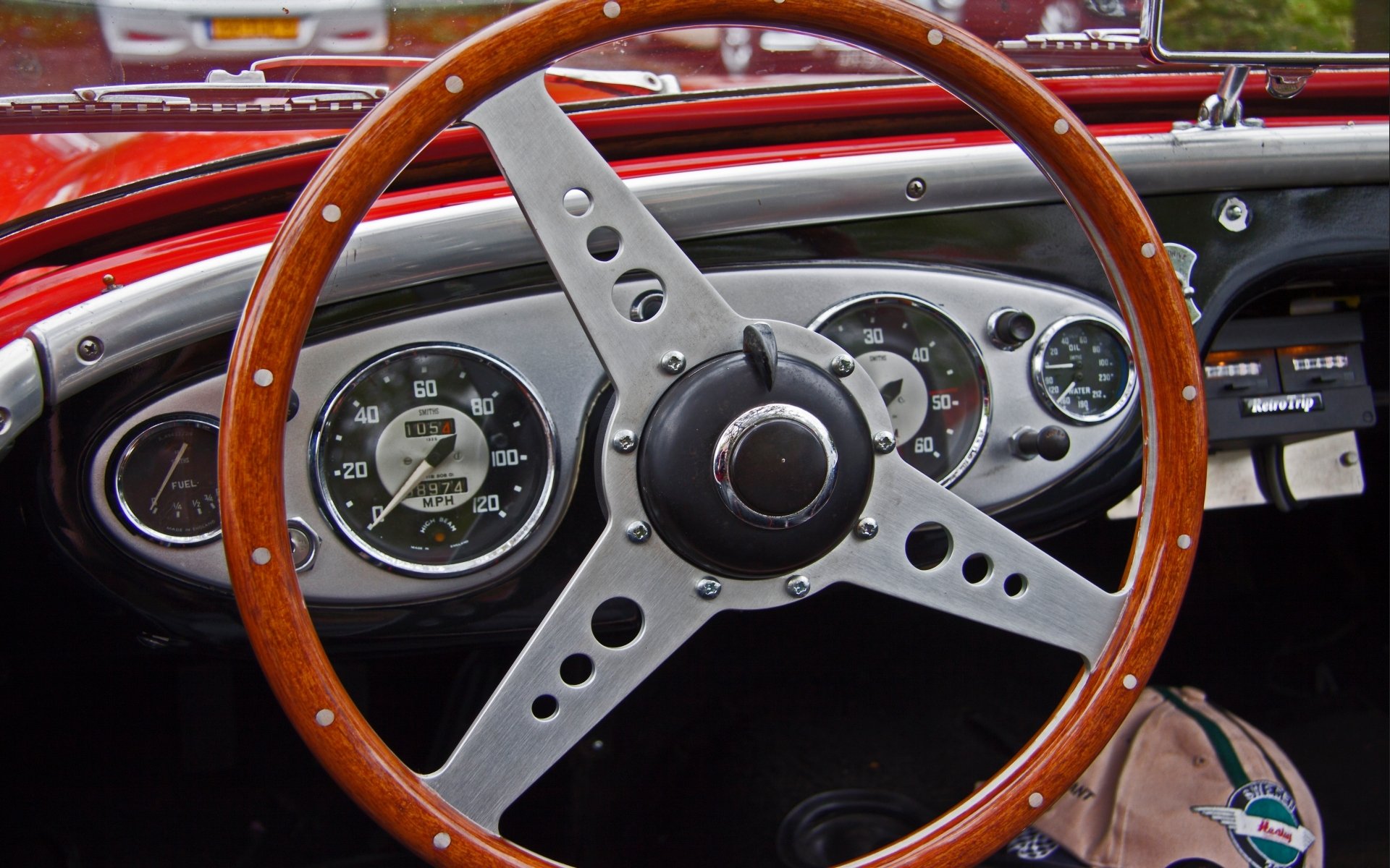 Download Vehicle Austin-Healey 100 HD Wallpaper