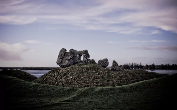 monastery Ireland Clonmacnoise religious Clonmacnoise Monastery HD Desktop Wallpaper | Background Image