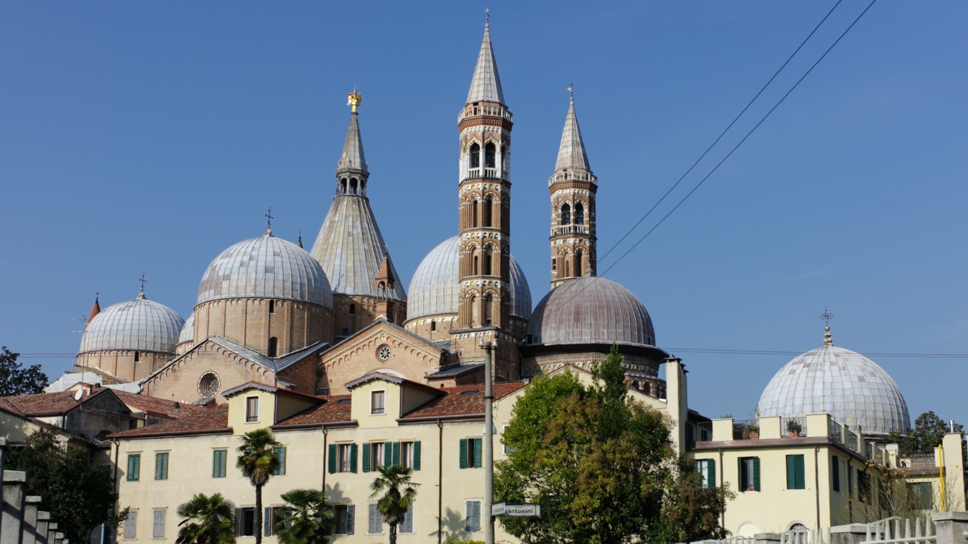 Religious Basilica of Saint Anthony of Padua HD Wallpaper | Background Image