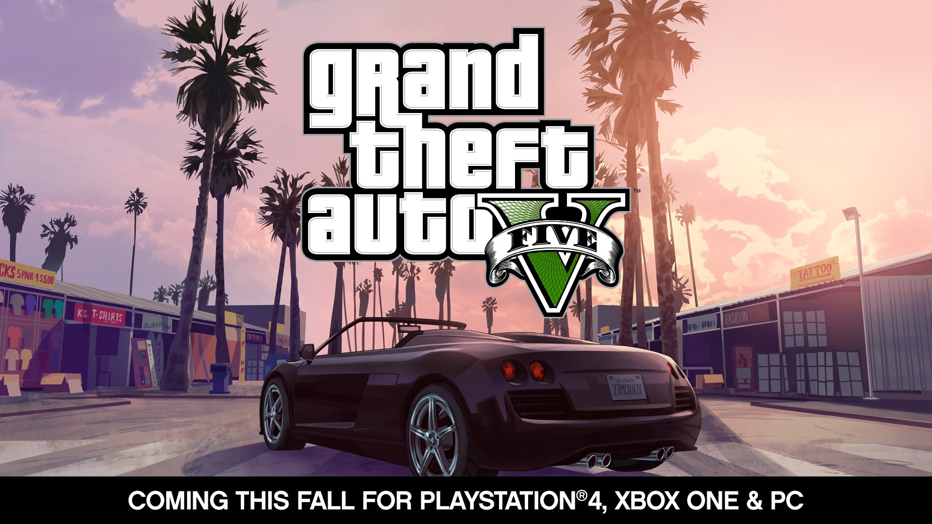 Download Video Game Grand Theft Auto V HD Wallpaper