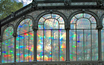 man made Palacio de Cristal HD Desktop Wallpaper | Background Image