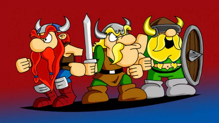video game Lost Vikings 2 HD Desktop Wallpaper | Background Image