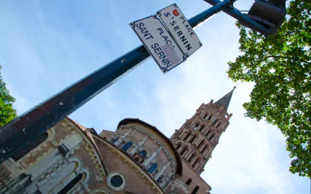 religious Basilica of St. Sernin, Toulouse HD Desktop Wallpaper | Background Image