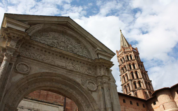 religious Basilica of St. Sernin, Toulouse HD Desktop Wallpaper | Background Image