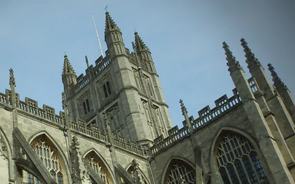 religious Bath Abbey HD Desktop Wallpaper | Background Image