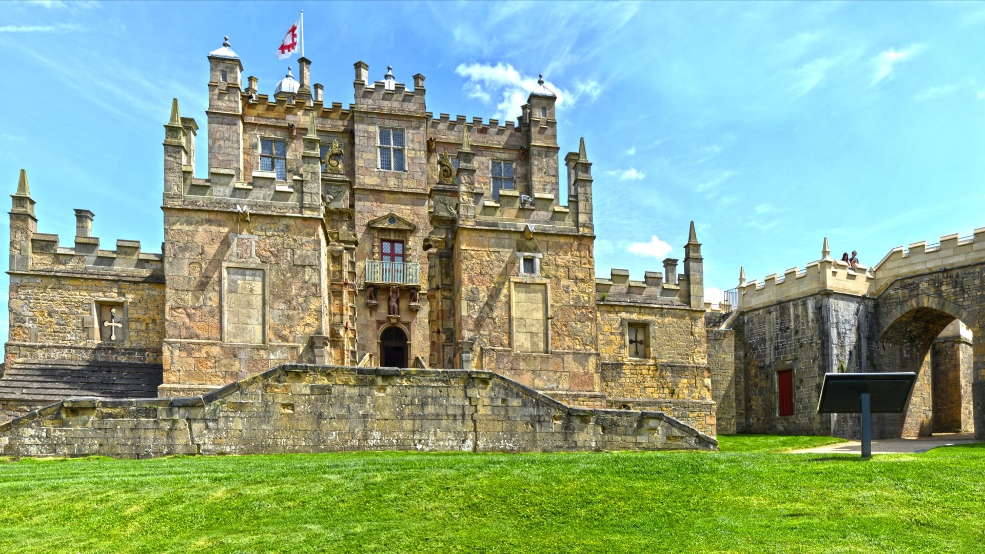 Download Man Made Bolsover Castle HD Wallpaper