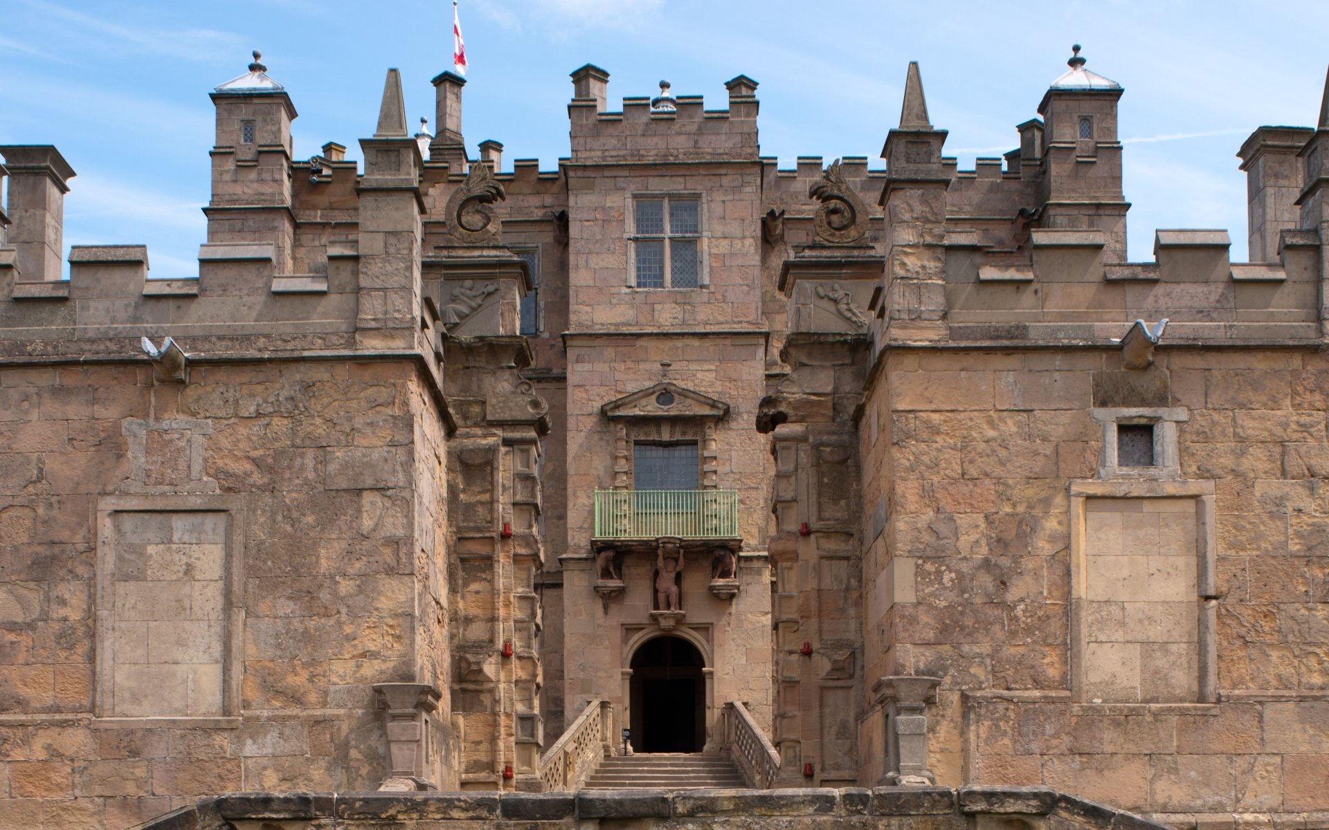 Download Man Made Bolsover Castle HD Wallpaper
